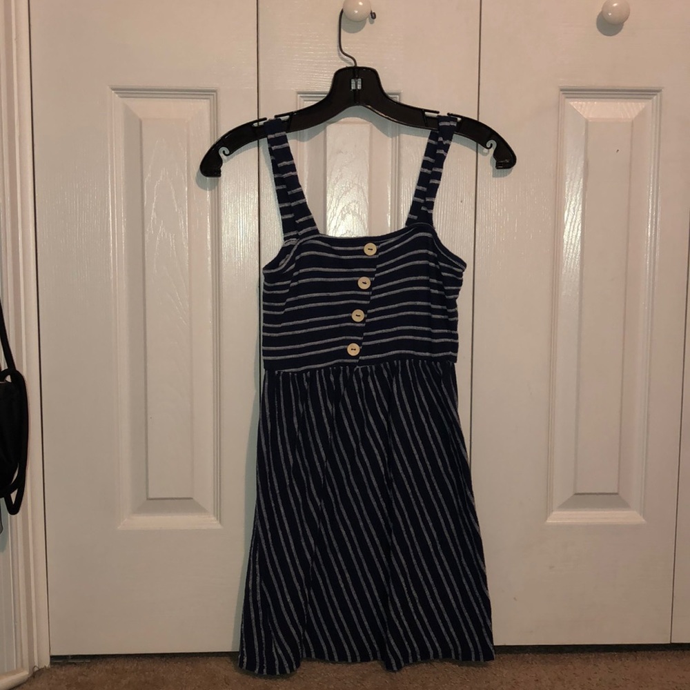Blue dress